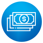 dollar bills icons