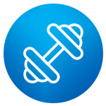 weight lift icon
