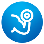 weight lift icon