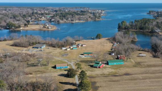 air view of camp kekoka