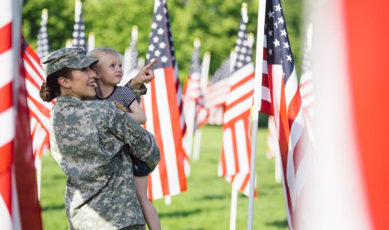 military salute