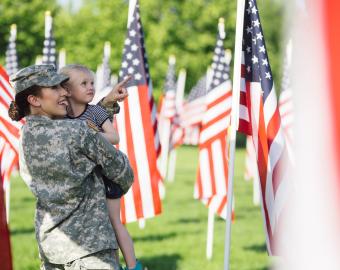 military salute