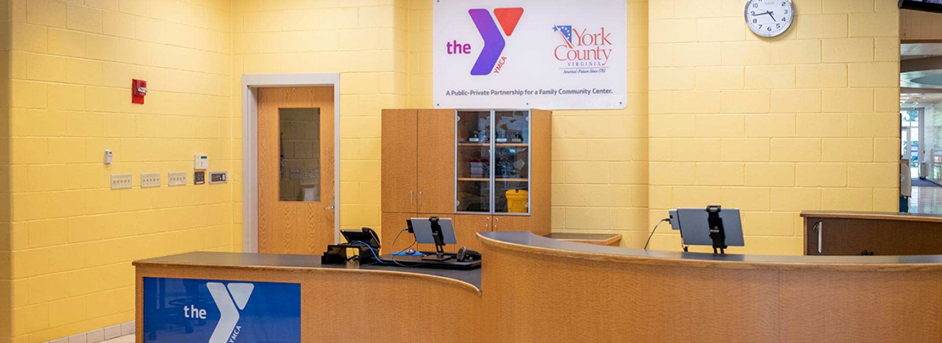 Welcome Center at the Victory Family YMCA