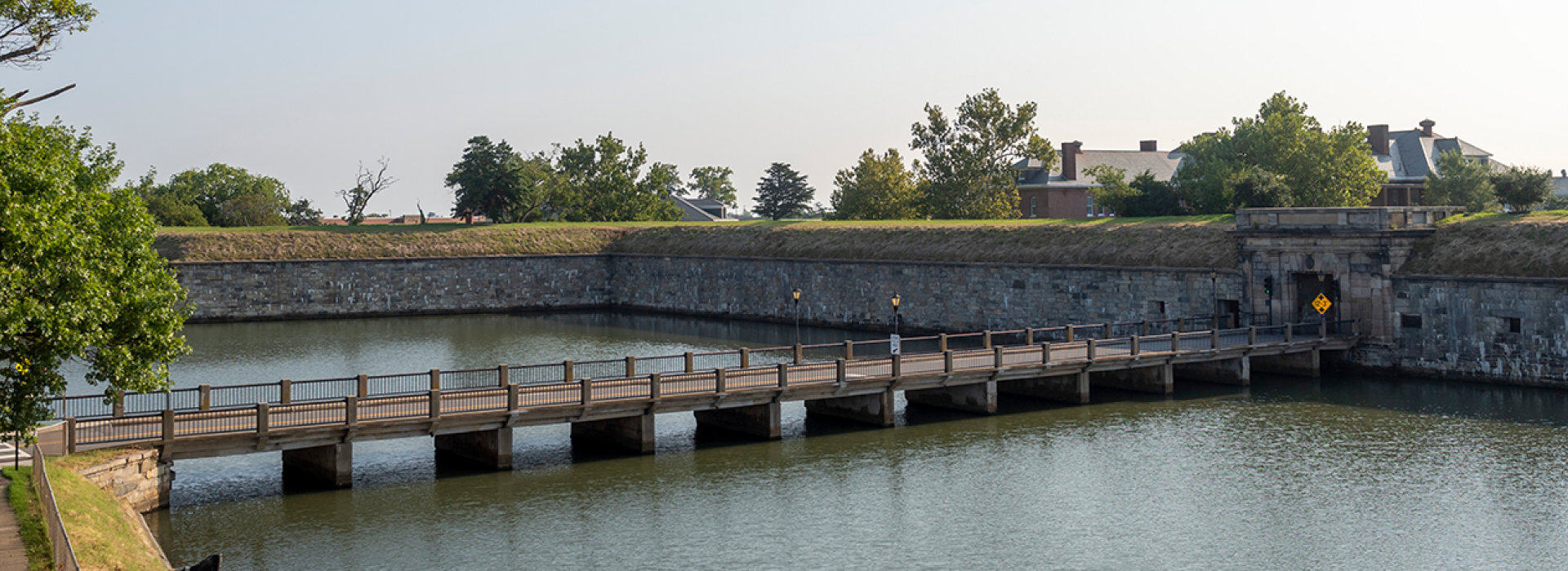 Water at Fort Monroe