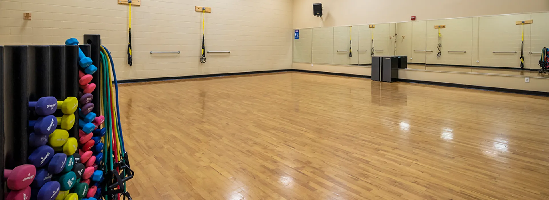 Group exercise room