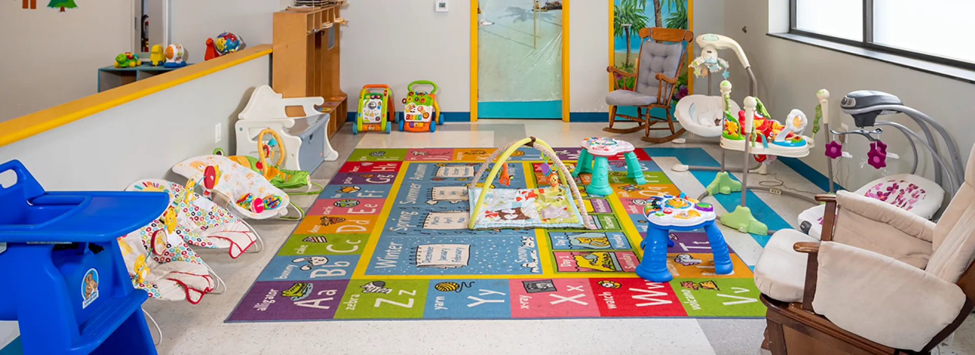 Child Watch for small children.